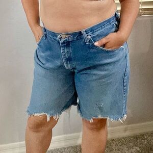 Denim Jort Shorts